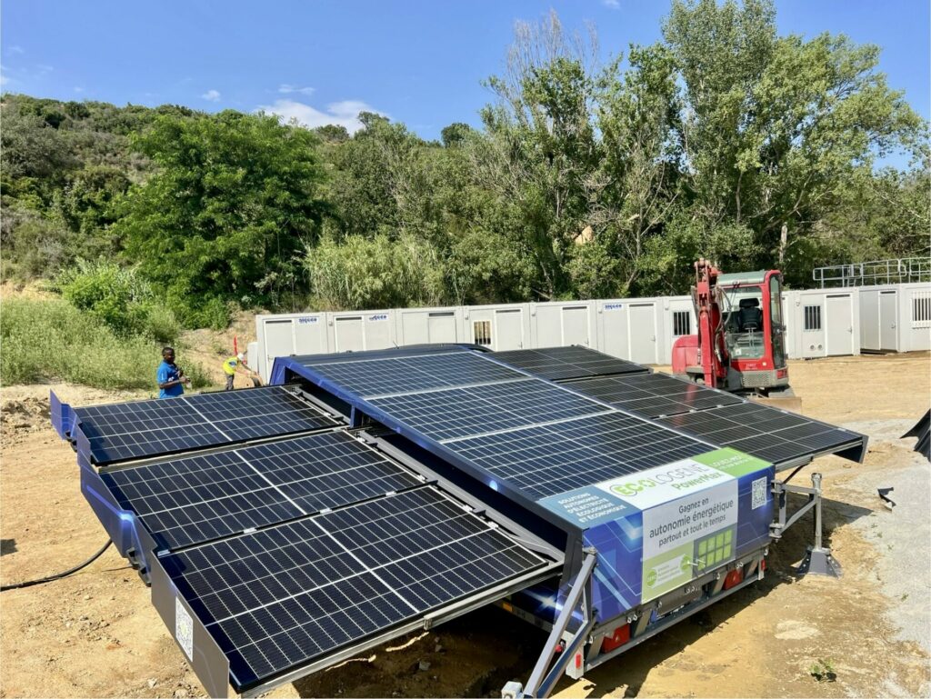 Ecologène PowerMax30-120 sur un chantier BTP
