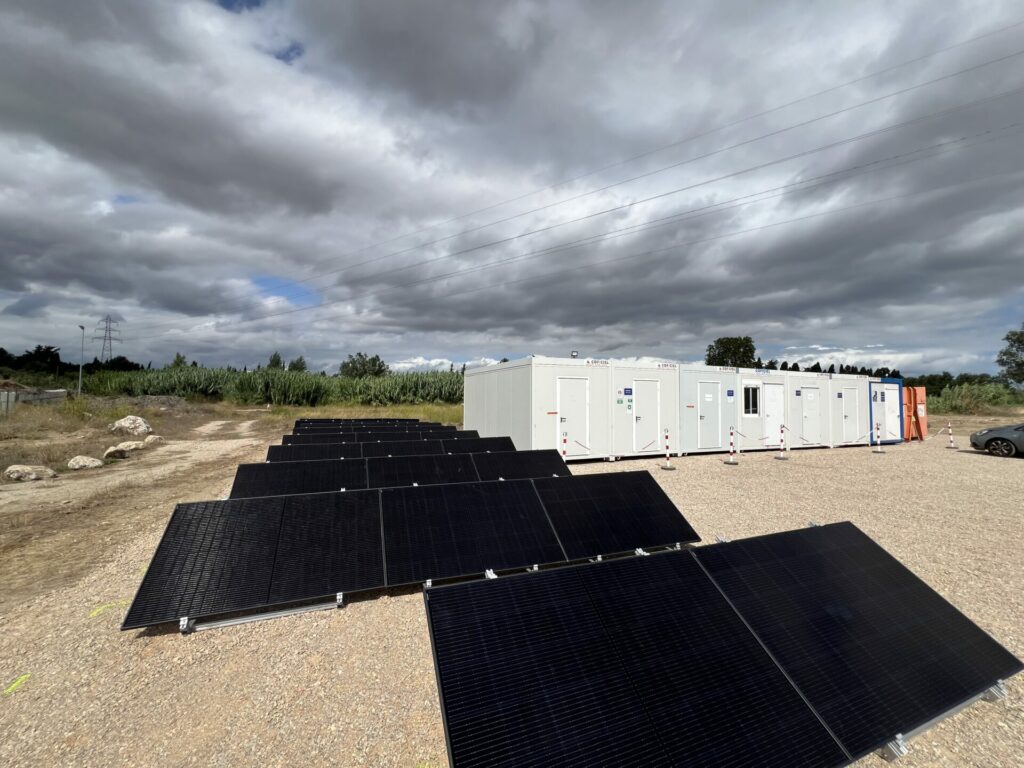 Alimentation d'une base de vie pour Total Energies dans le 66