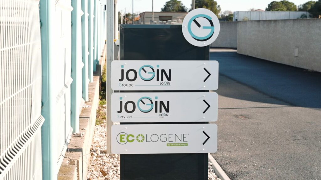 Panneau Joggin groupe et Ecologene