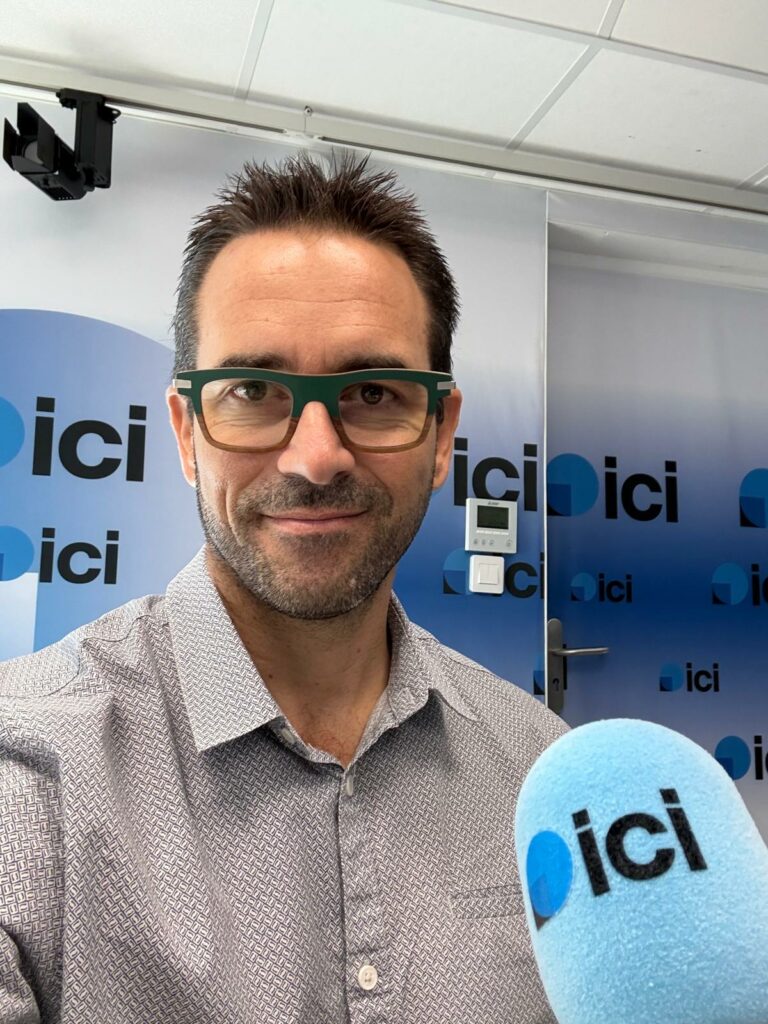 En direct sur Ici Roussillon avec Vincent Theven , J